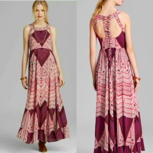 Free People womens 2 You Made My Day Boho Maxi Dress